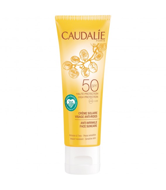 Caudalie Solaire Crème Visage Anti Rides SPF50 50Ml