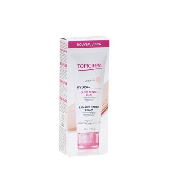 Topicrem Crème Teintée Eclat Light SPF40 40Ml