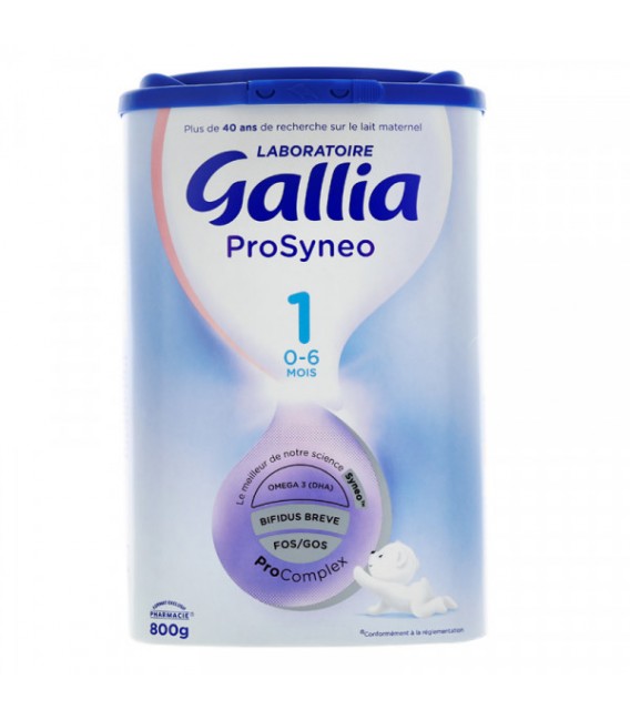 Gallia Prosyneo 1er age de 0 à 6 Mois 800 Grammes