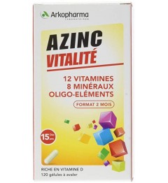 Azinc Vitalité 120 Gélules