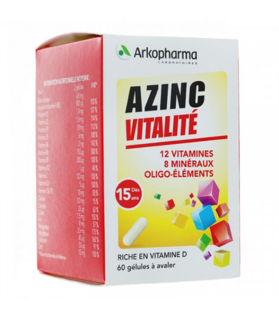 Azinc Optimal 50 Gélules