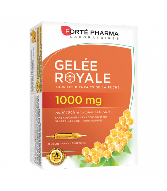 Forté Pharma Gelée Royale 1000mg 20 Ampoules