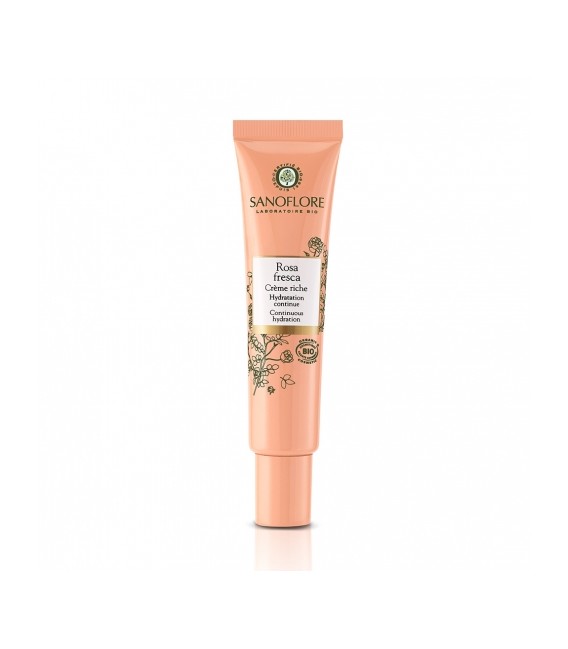 Sanoflore Rosa Fresca Crème Riche 40Ml