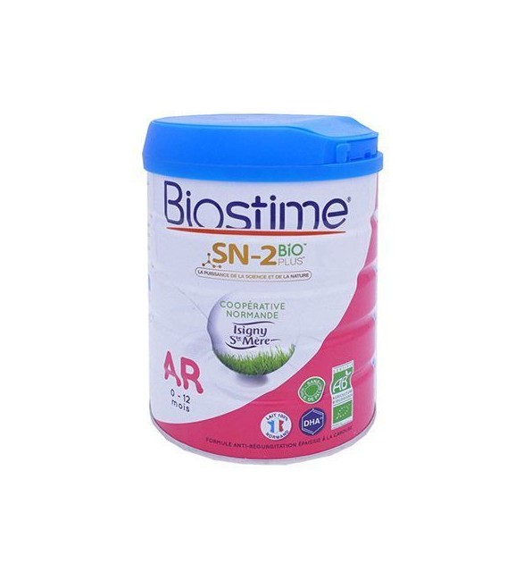 Biostime Lait Bio AR 0 à 12 Mois 800 Grammes