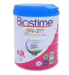 Biostime Lait Bio AR 0 à 12 Mois 800 Grammes