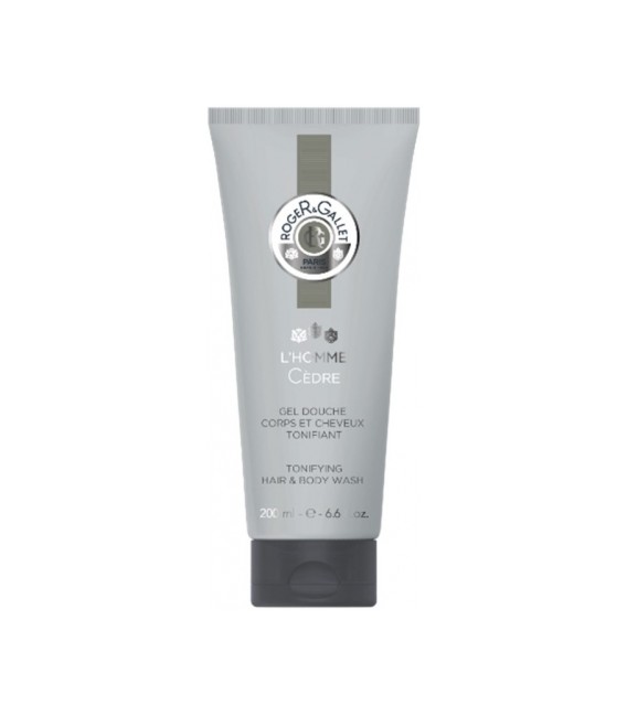 Roger Gallet Gel Douche 200ml Homme Cèdre