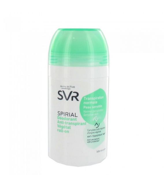 SVR Spirial Déodorant Végétal Soin Anti Transpirante Roll On