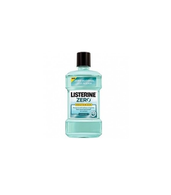 Listerine Zéro Bain de Bouche Zéro Alcool 250 Ml pas cher