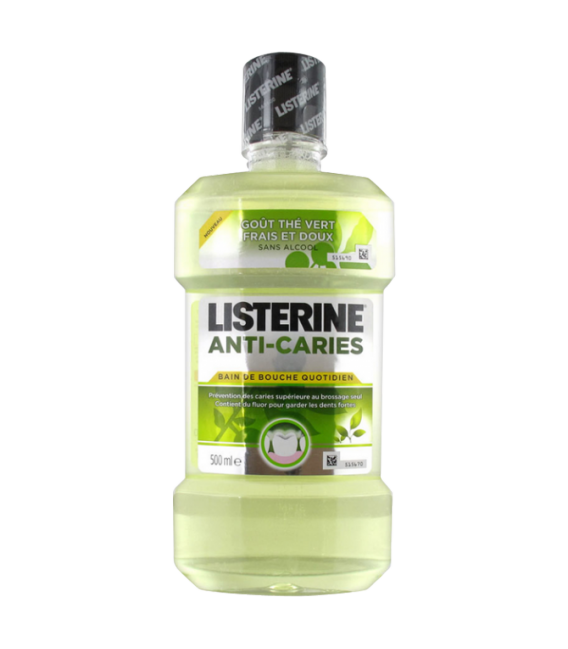 Listerine Anti Caries Bain de Bouche 500 Ml