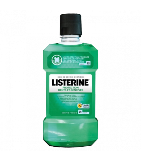 Listerine Bain de Bouche Antibactérien 250ml pas cher