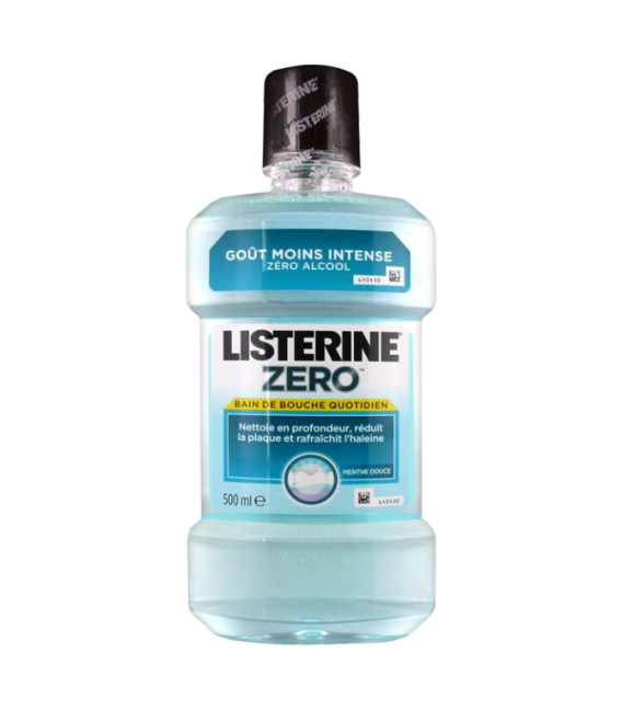 Listerine Bain de Bouche Zero 500Ml