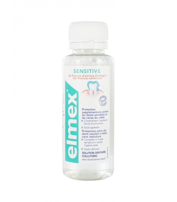 Elmex Sensitive Bain de Bouche 100ml