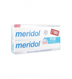 Méridol Pur Dentifrice 2x75ml