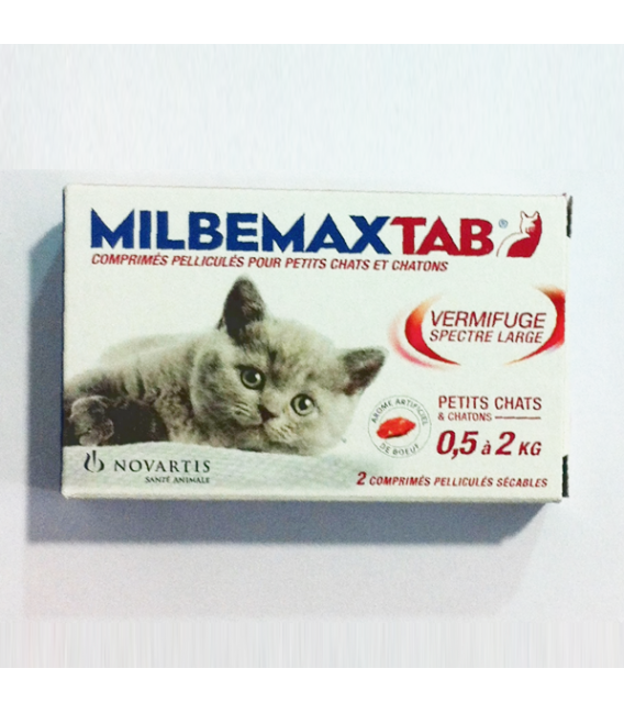 Milbemax Chaton 2 Comprimés pas cher