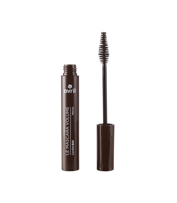 Avril Mascara Volume Marron Certifié bio