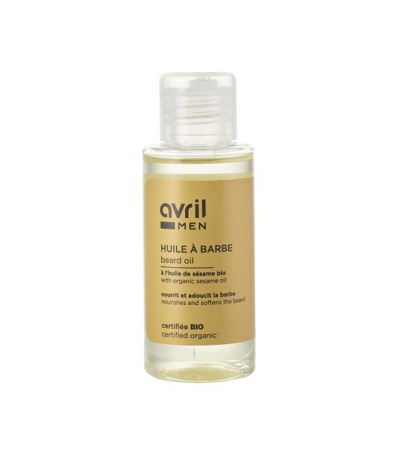 Avril Huile à barbe 50ml Certifiée bio