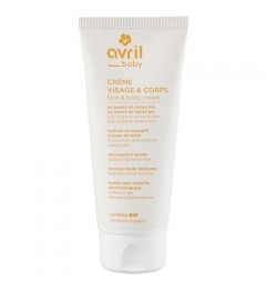 Avril Crème visage et corps bébé 100 ml Certifiée bio