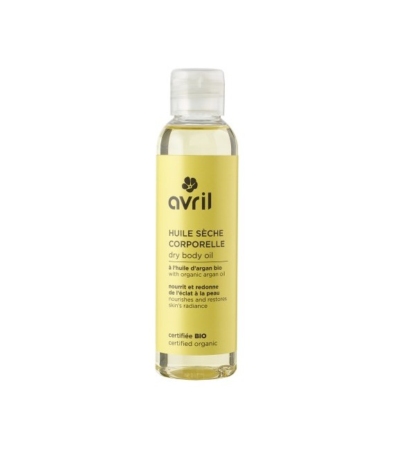 Avril Huile sèche corporelle 150 ml Certifiée bio