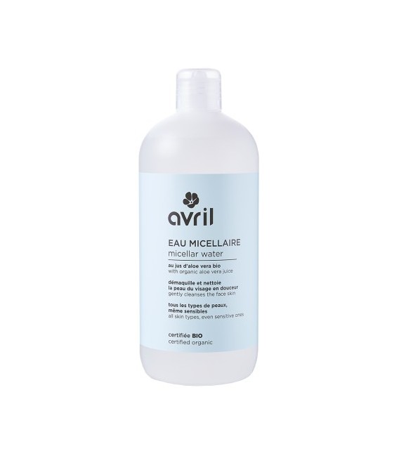 Avril Eau micellaire 500 ml Certifiée bio