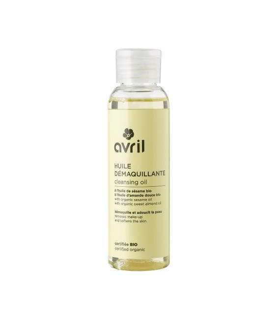 Avril Huile démaquillante 100ml Certifiée bio