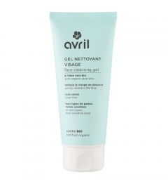 Avril Gel nettoyant visage 100ml Certifié bio