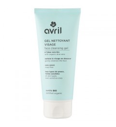 Avril Gel nettoyant visage 100ml Certifié bio