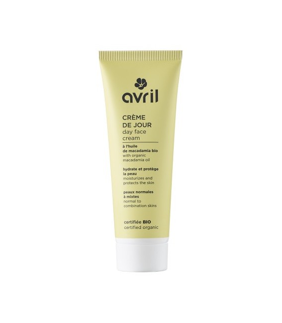 Avril Crème de jour Peaux Normales et Mixtes 50ml Certifiée bio