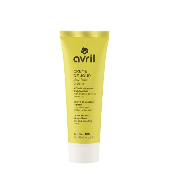 Avril Crème de jour Peaux sèches et Sensibles 50ml Certifié bio