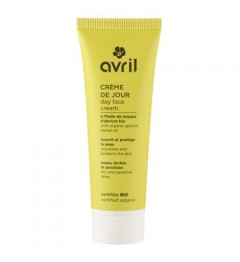 Avril Crème de jour Peaux sèches et Sensibles 50ml Certifié bio