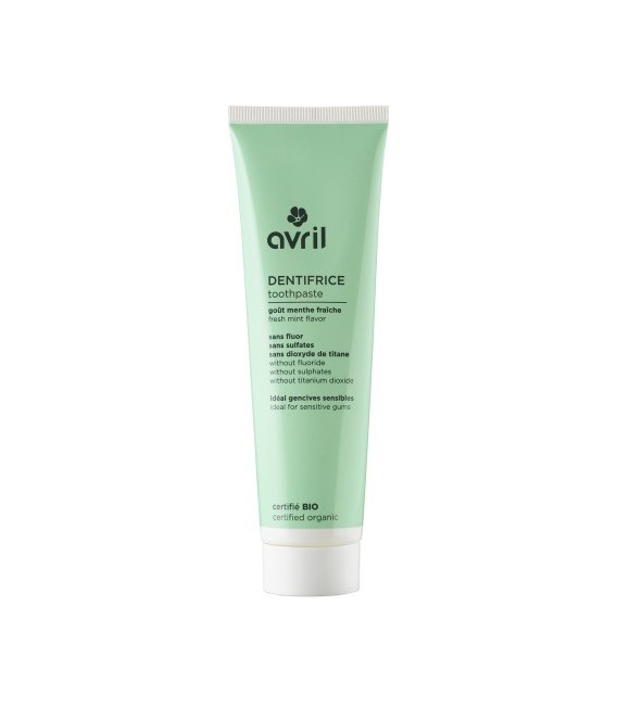 Avril Dentifrice sans fluor 100ml Certifié bio