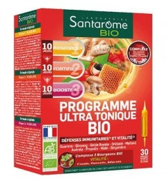 Santarome Bio Programme Ultra Tonique 30 Ampoules