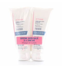 Ducray Ictyane Crème 2x200Ml