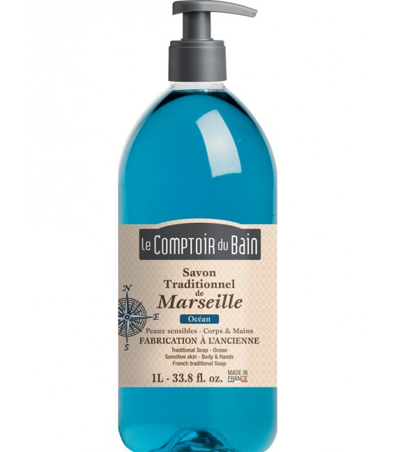 Comptoir du Bain Savon Liquide Ocean 1 Litre