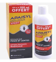 Apaisyl Xpert Lotion Poux et Lentes 300Ml