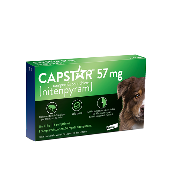 Capstar 57Mg Chiens 6 Comprimés