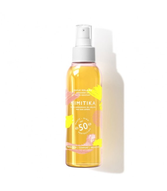 Mimitika Huile Solaire SPF 50 150ml