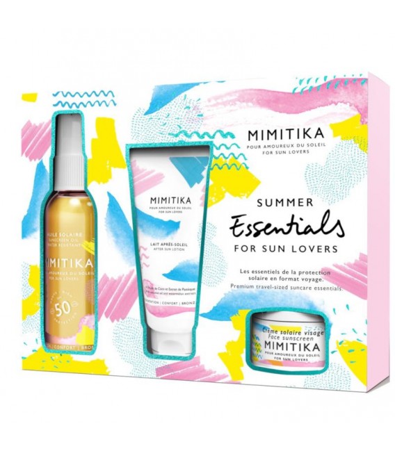 Mimitika Kit Summer Huile Solaire SPF 50