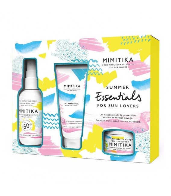Mimitika Kit Summer Essentials SPF 50 Protection Solaire