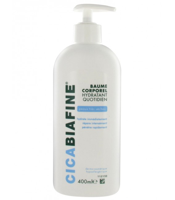 Cicabiafine Baume Hydratant Corps 400Ml pas cher