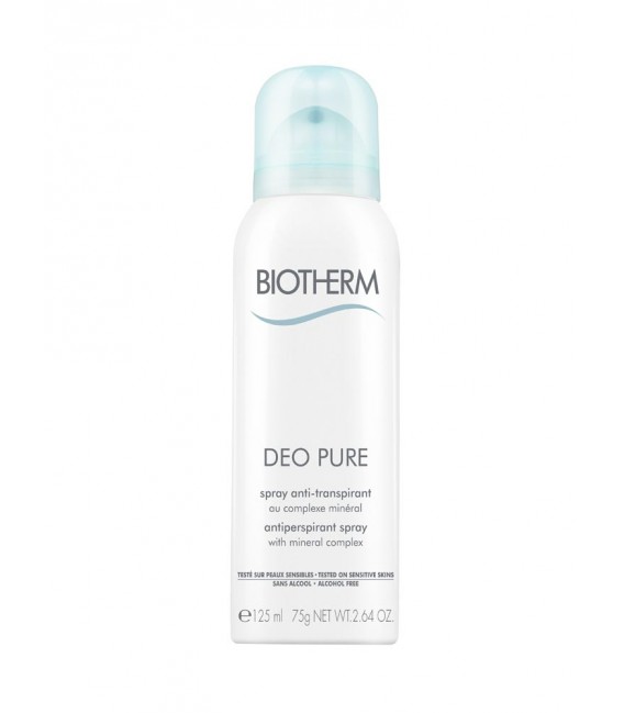 BIOTHERM Deo Pure Déodorant Anti Transpirant Spray 125Ml