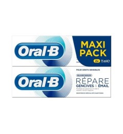 Oral B Dentifrice Répare Blancheur 2x75Ml