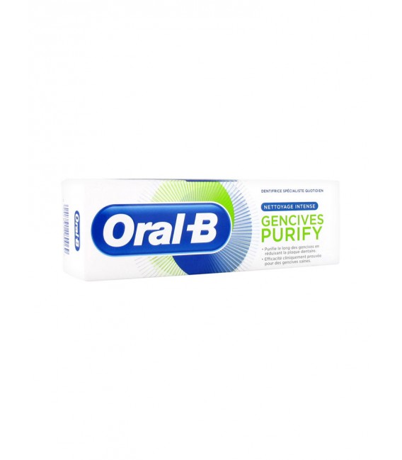 Oral B Dentifrice Gencives Purify Nettoyage Intense 75Ml