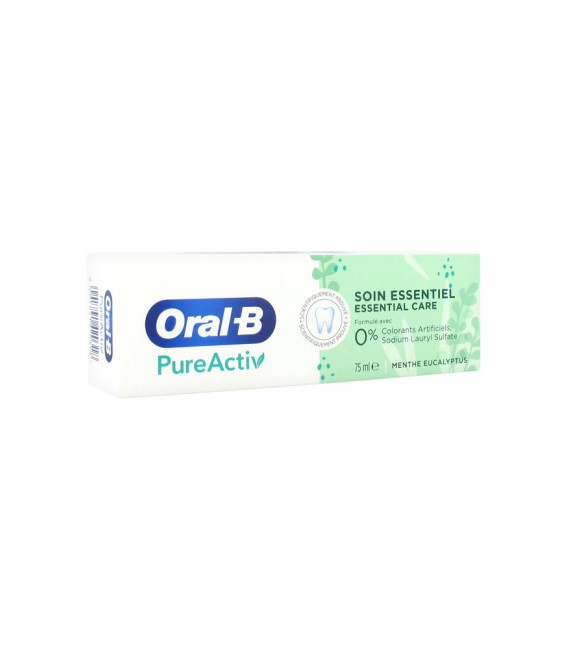 Oral B Dentifrice PureActiv Soin Essentiel 75 ml