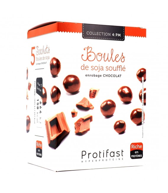 Protifast Boules de Soja Chocolat 5 Sachets