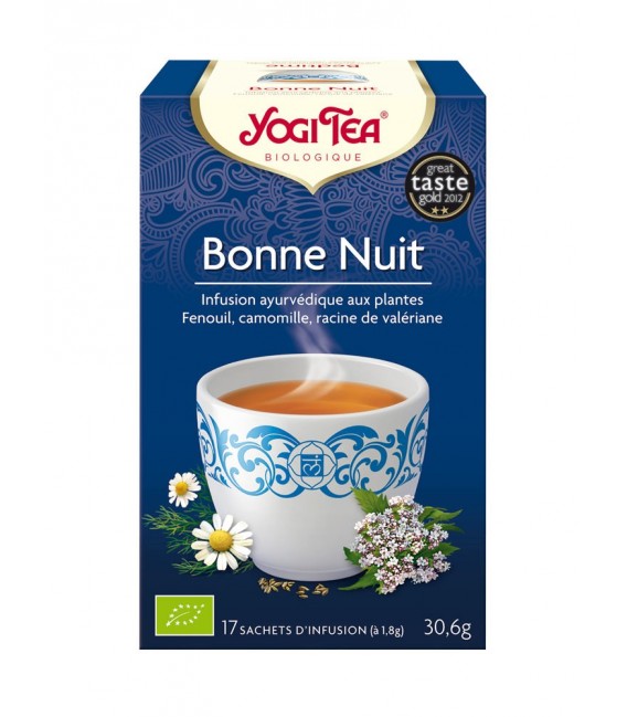 Yogi Tea Tisane Bonne Nuit 17 Sachets