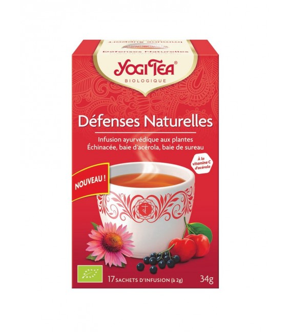 Yogi Tea Tisane Défenses Naturelles 17 Sachets