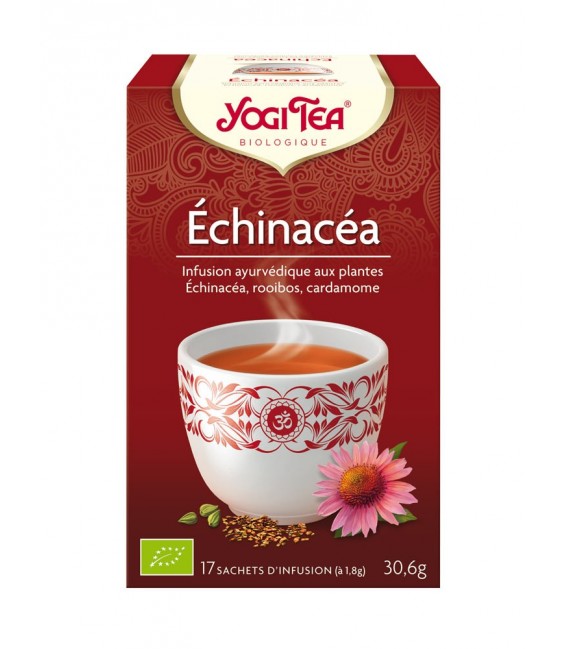 Yogi Tea Tisane Échinacéa 17 Sachets