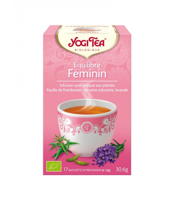 Yogi Tea Tisane Équilibre Féminin 17 Sachets