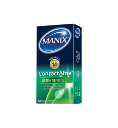 Manix Préservatif Contact Aloe Boite de 14