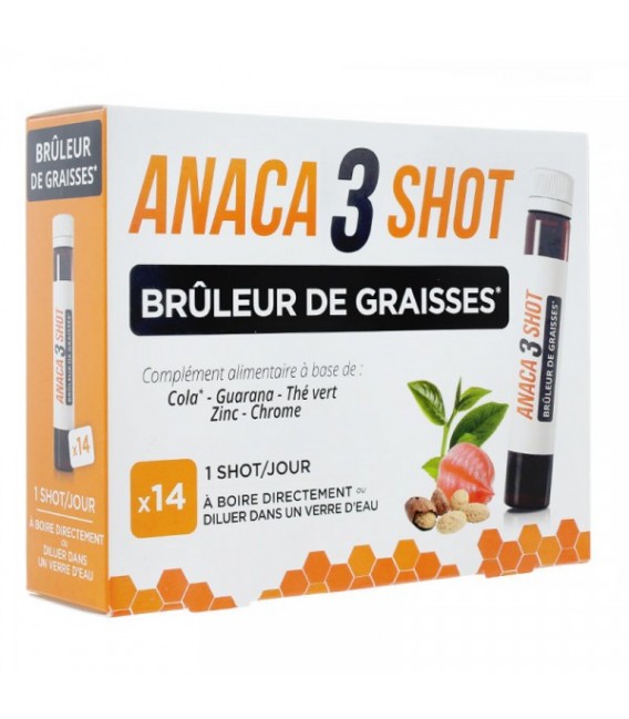 Anaca 3 Shot Bruleur de Graisse 14 Unidoses